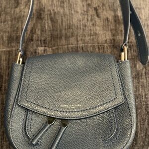 Marc Jacobs Blue Leather Crossbody Bag